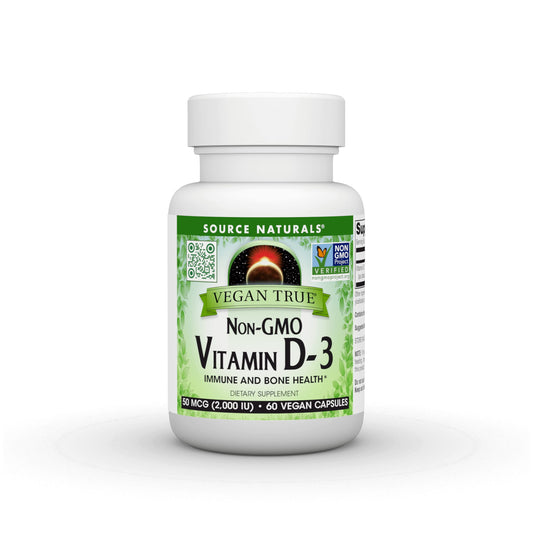 Vitamina d3 vegana 2000 ui source naturals