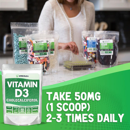 vitamina d3 xprs nutra suplemento para función muscular