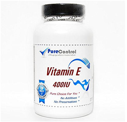 Vitamina E 400UI PureControl cápsulas frasco