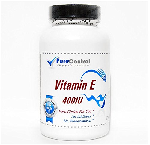 Vitamina E 400UI PureControl cápsulas frasco