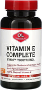 Botella de vitamina e completa Olympian Labs 200 UI 60 cápsulas