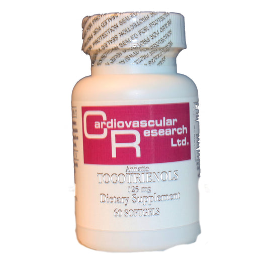 Vitamina e delta tocotrienoles cápsulas softgels cardiovascular research