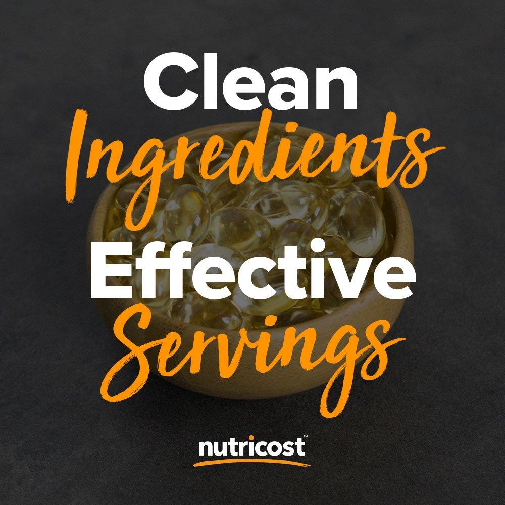 Vitamina e Nutricost 240 cápsulas blandas por botella
