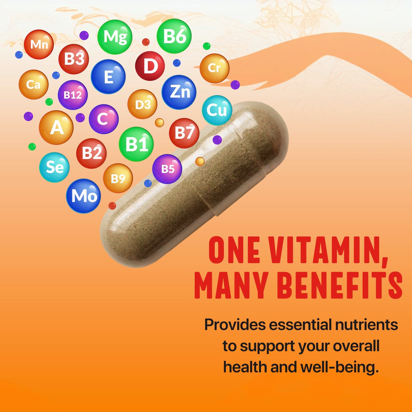 Vitamina esencial beneficios múltiples salud