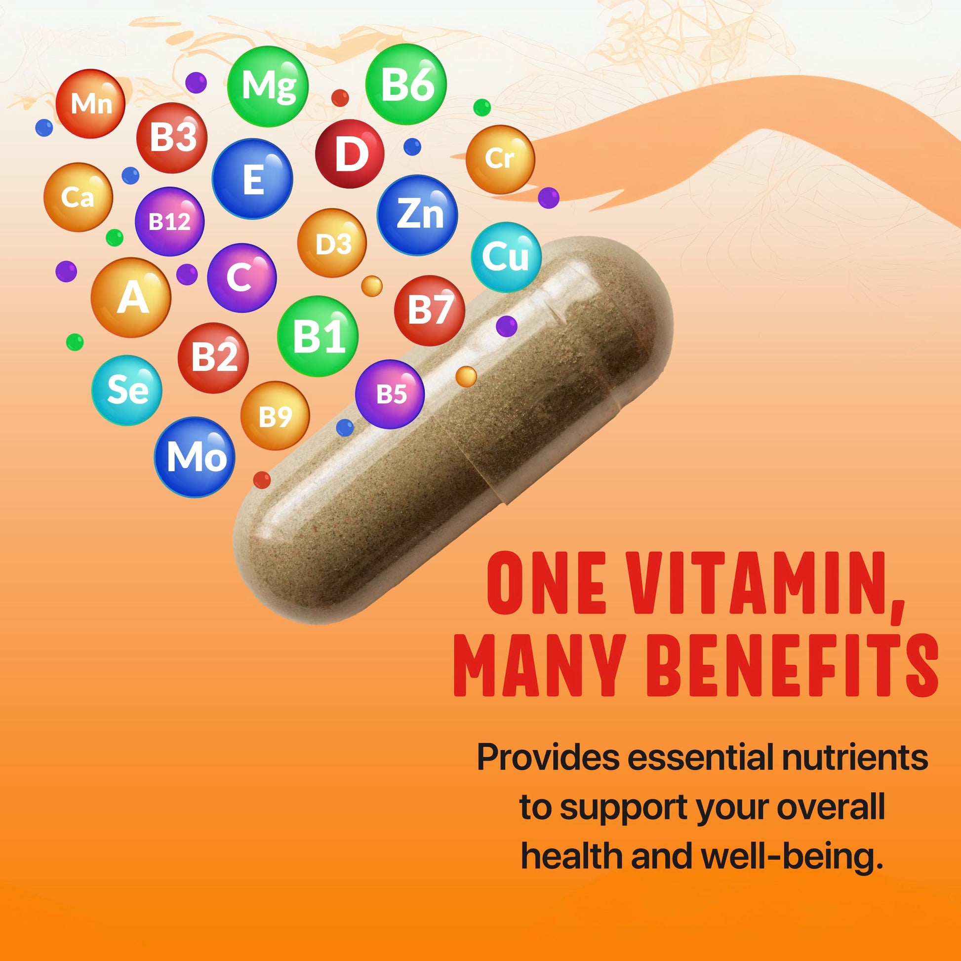 Vitamina esencial beneficios múltiples salud