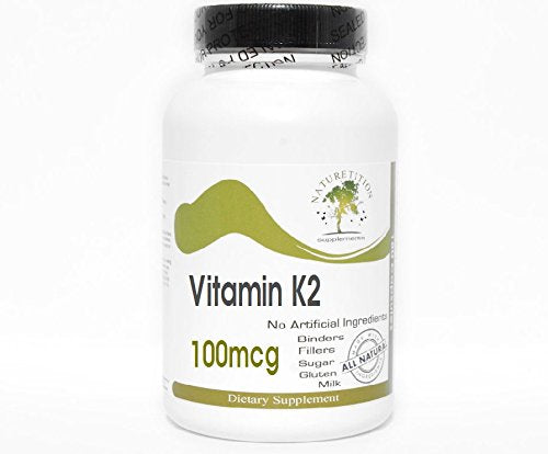 Vitamina K2 100mcg 100 cápsulas Naturetition Supplements