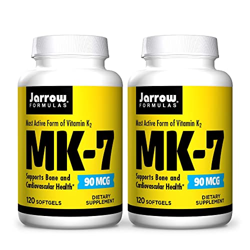 vitamina k2 jarrow mk-7 90 mcg para huesos fuertes