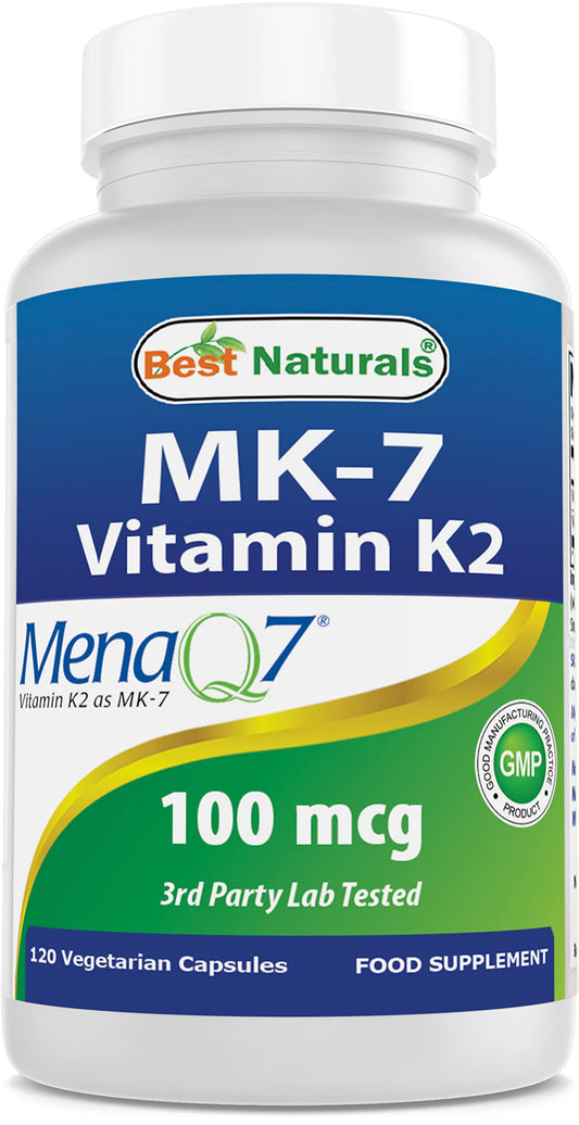 Vitamina K2 MK-7 suplemento 100 mcg