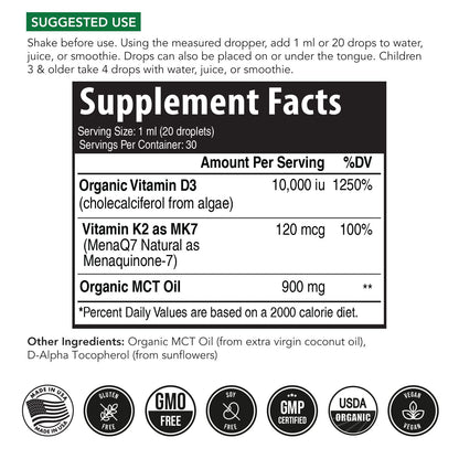 Vitamina K2 MK7 All-Trans para salud ósea