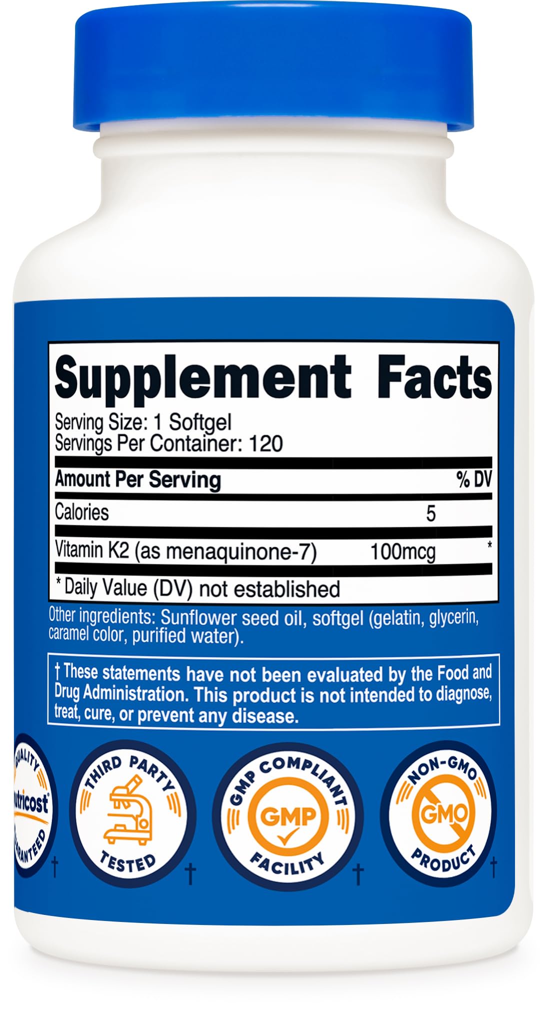 Vitamina K2 MK-7 - Apoyo para salud cardiovascular