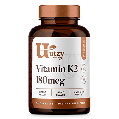 Botella vitamina k2 utzy naturals con 60 dosis MenaQ7