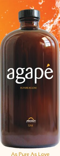 Botella de vitamina líquida Agape, 32oz