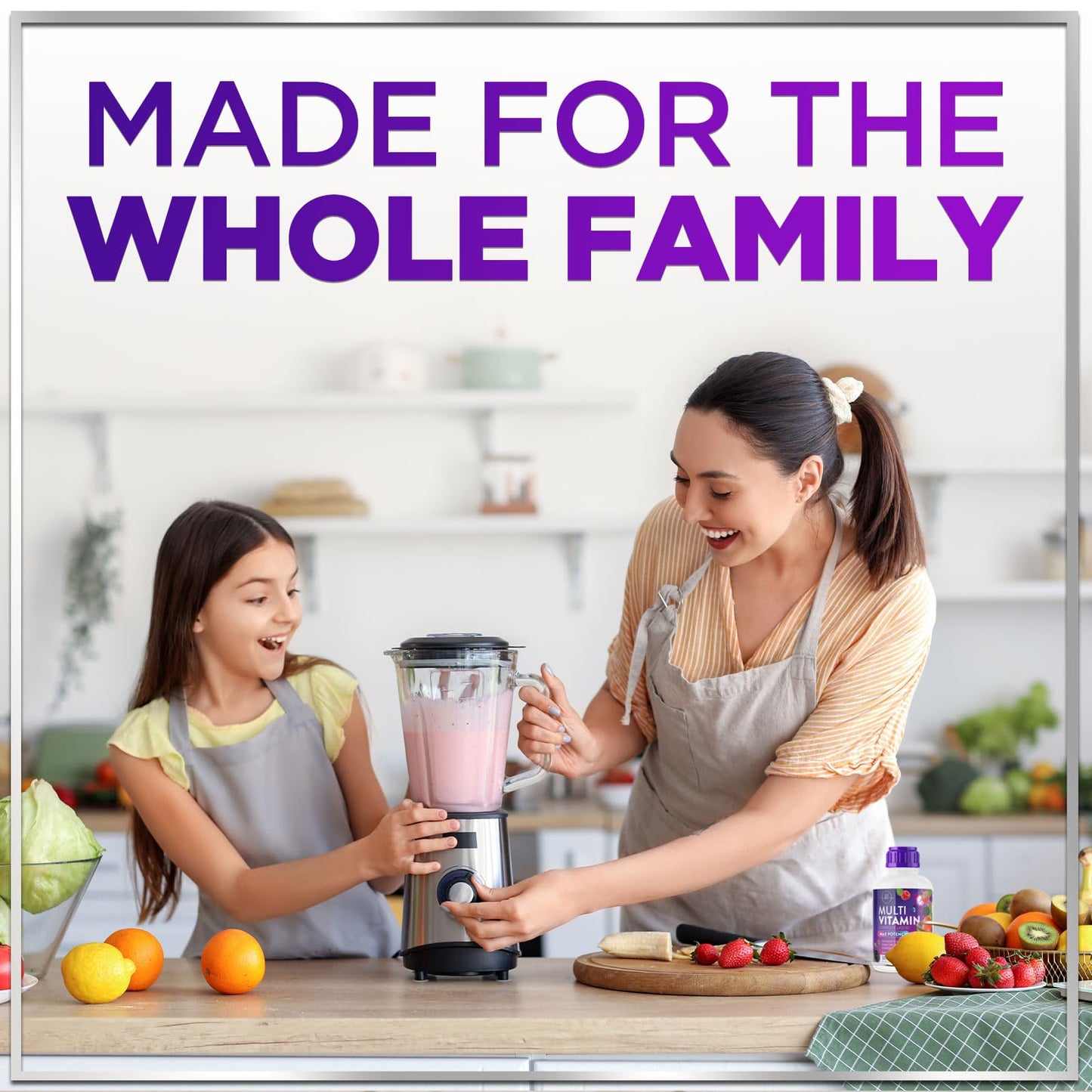 Vitamina líquida fácil de tomar y almacenar
