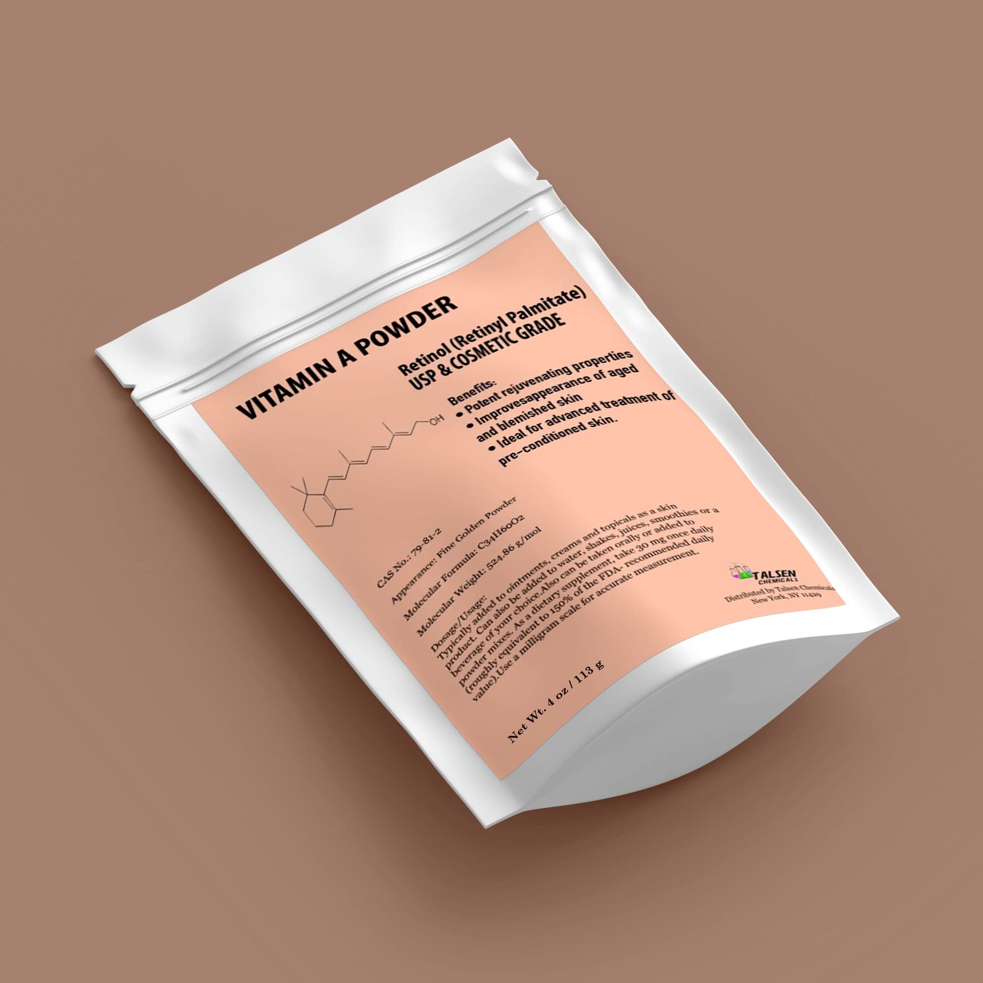 Vitamina retinil palmitato antioxidante Talsen Chemicals