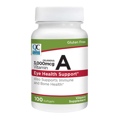 Vitaminas A, C y D3 para inmunidad de Quality Choice