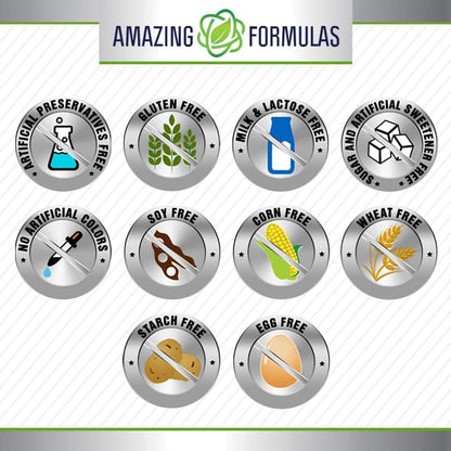 Vitaminas amazing formulas riboflavina 400 mg hecho en usa