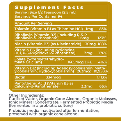 Vitaminas B complejas sublinguales Premier Research Labs Max B-ND