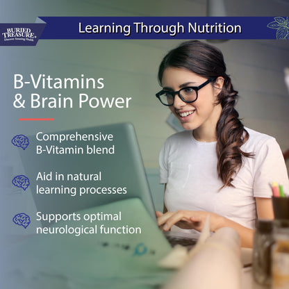 Vitaminas B y poder cerebral de Neuro Nectar