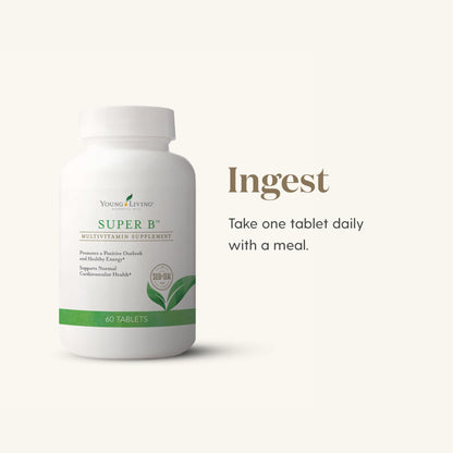 Vitaminas B en tabletas Young Living Super B 60 unidades