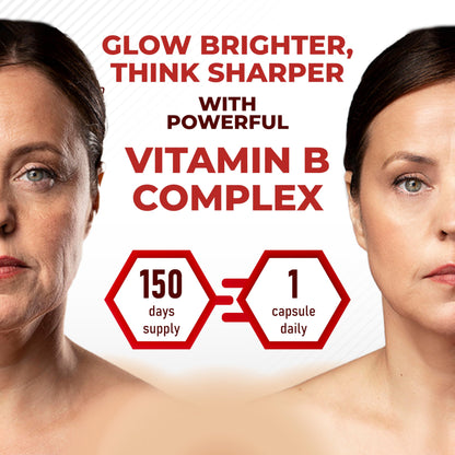 Vitaminas B y vitamina C para piel y cabello saludable