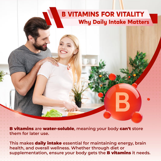 Vitaminas B con vitamina C para salud y energía PEAKPURY