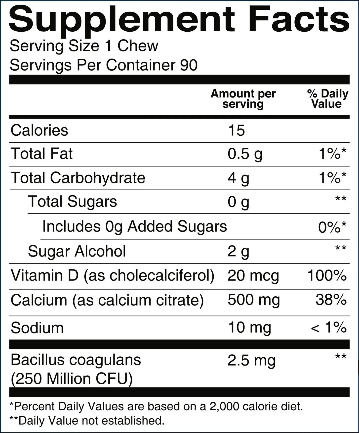 Vitaminas BariatricPal fáciles de tragar con probióticos y calcio
