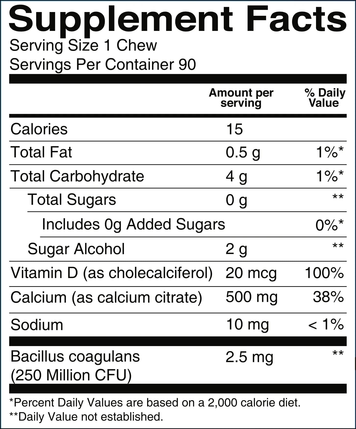 Vitaminas BariatricPal fáciles de tragar con probióticos y calcio