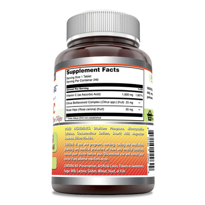 Tabletas de vitamina c Amazing Formulas detalle