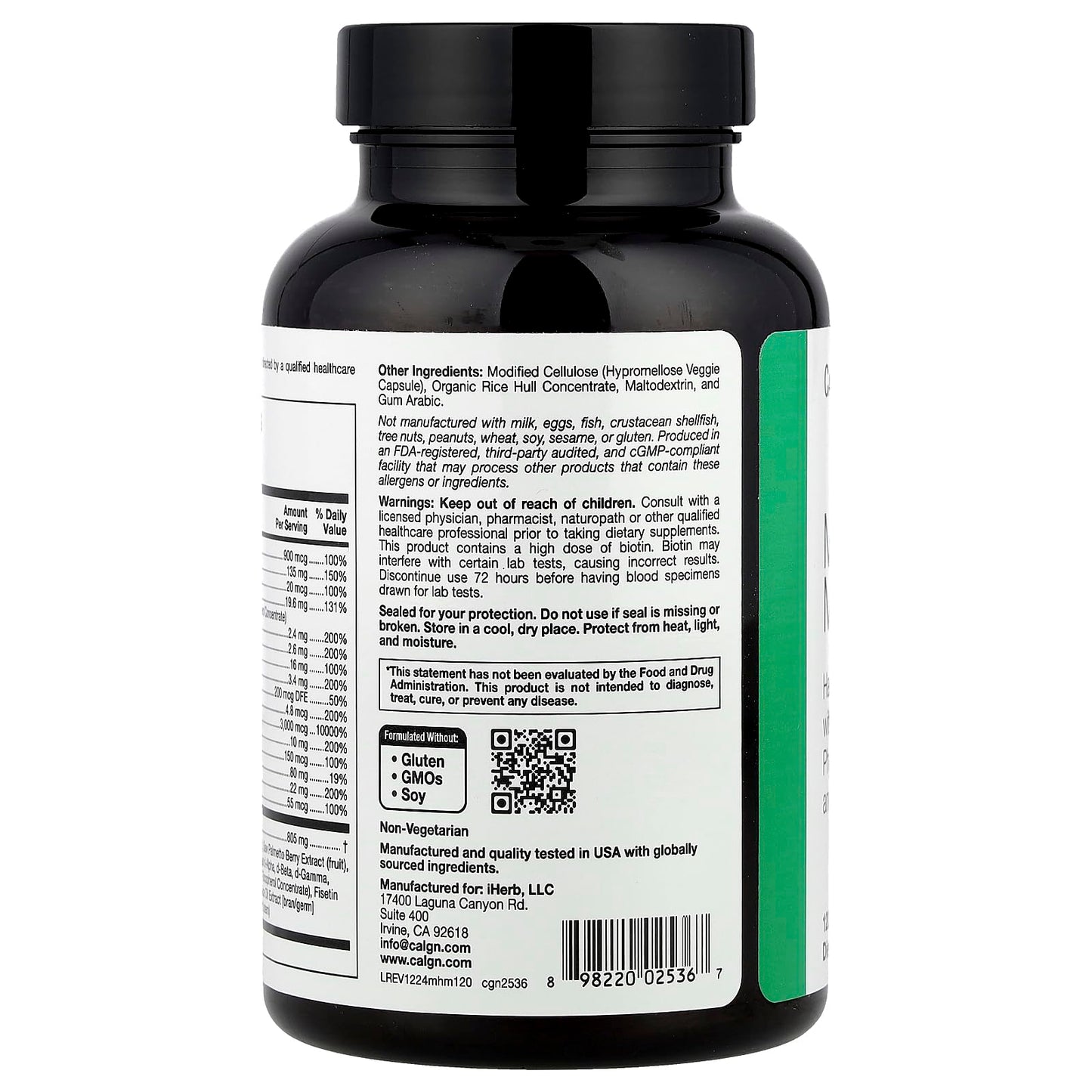 vitaminas para cabello hombres con saw palmetto fitosteroles