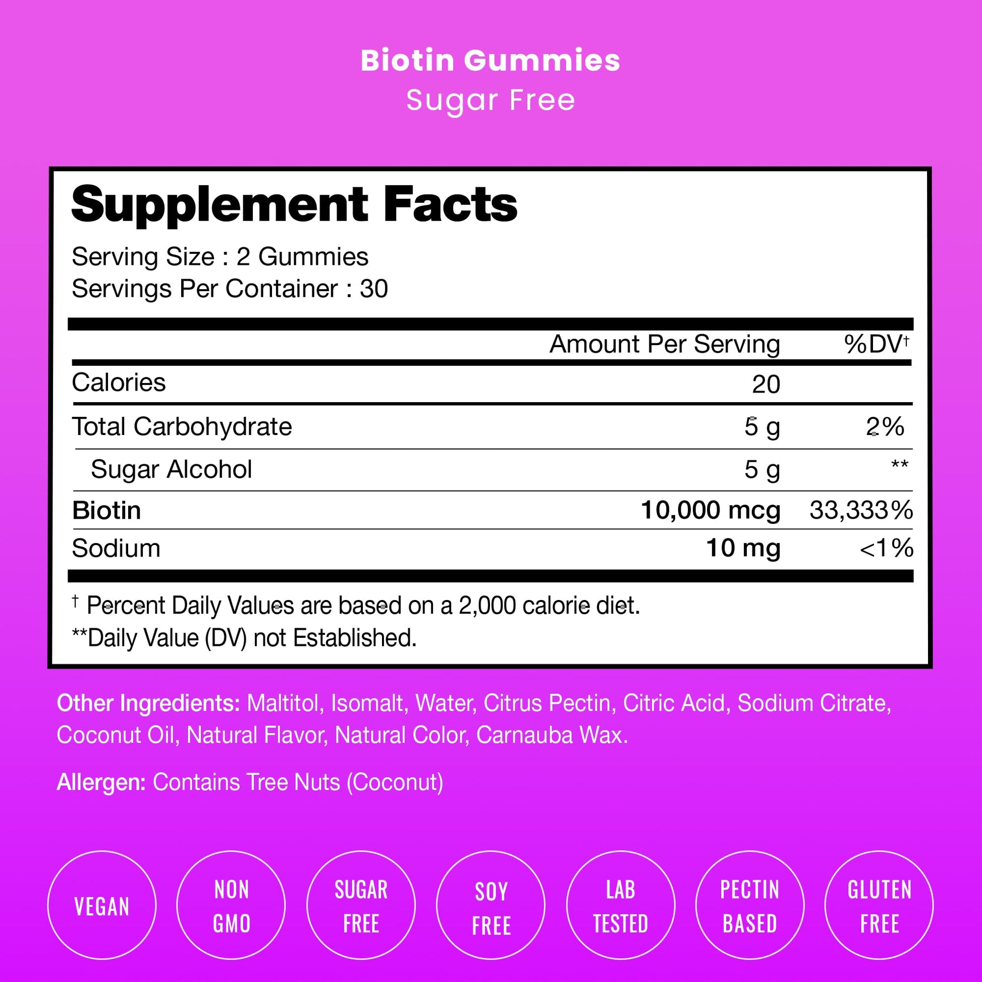 Vitaminas para cabello NutraChamps gomitas frambuesa