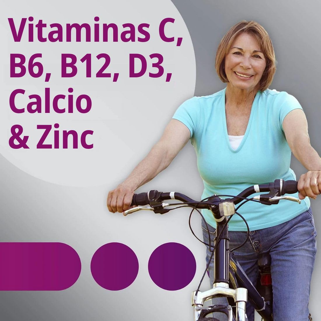 Vitaminas incluidas en Centrum Silver Mujeres 50+