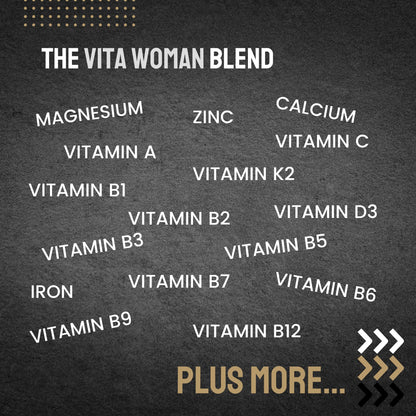 Vitaminas de complejo B en Ultra Life Sport VITA Woman 30 cápsulas
