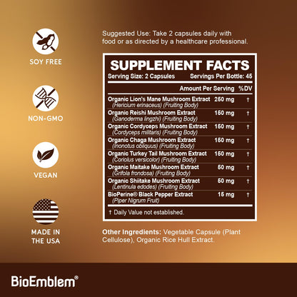Vitaminas D3 K2 BioEmblem para soporte completo y absorción eficiente