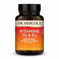 Vitaminas D3 y K2 Dr Mercola botella frontal 30 cápsulas