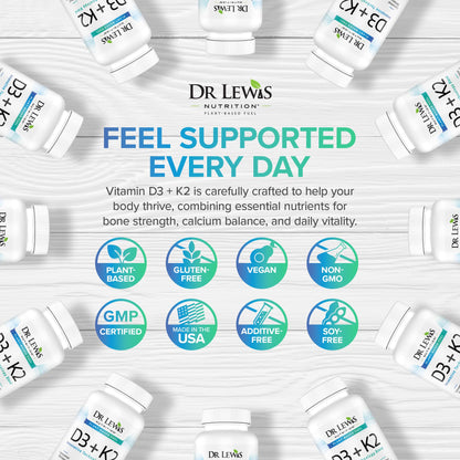Vitaminas d3 k2 liposomal sin gluten Dr Lewis calidad premium