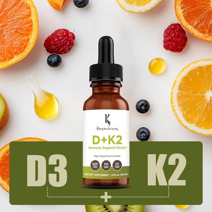 Vitaminas d3 y k2 para piel y uñas marca kasandrinos