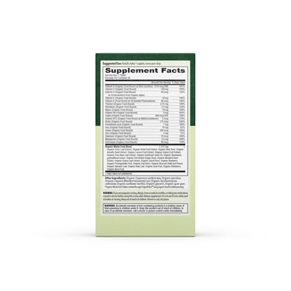 Vitaminás diarias orgánicas earthfirst organic para mujeres
