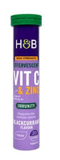 Vitaminas efervescentes vitamina c y zinc grosella negra Holland Barrett