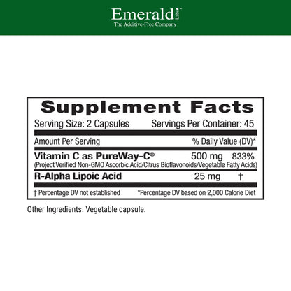 Vitaminas embarazo Emerald Labs con hierro suave y folato