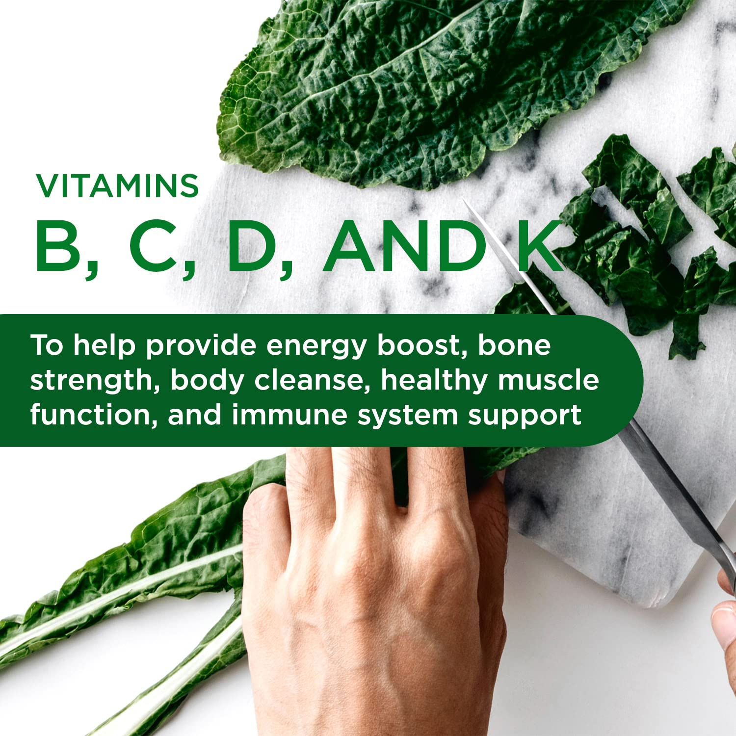 Vitaminas B, C, D y K en EMERALD LABS