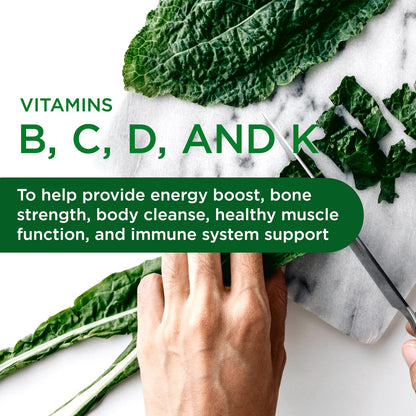 Vitaminas B, C, D y K en EMERALD LABS