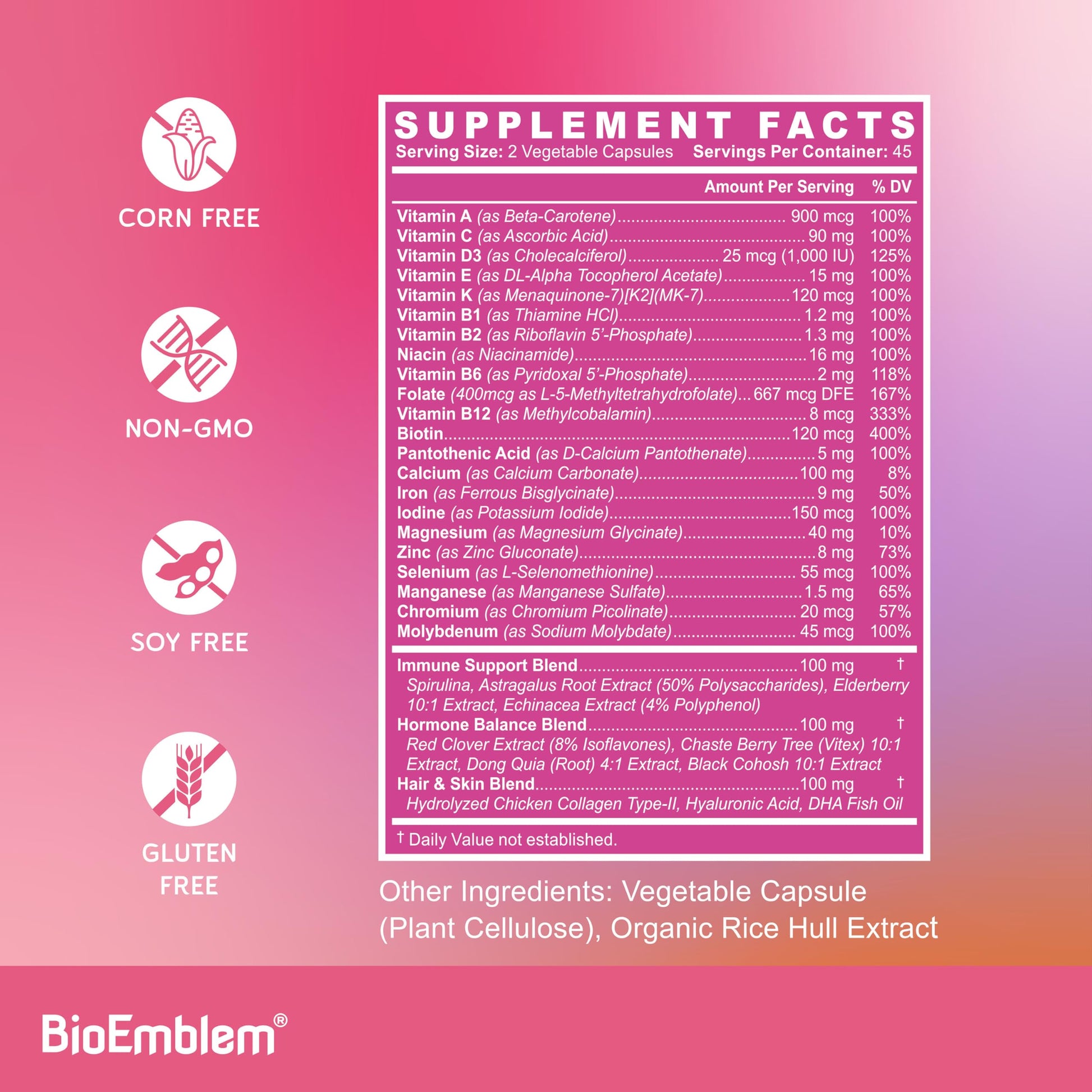 Vitaminas esenciales para mujeres activas