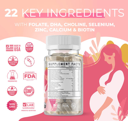 Vitaminas Feed Mom & Me pack de 30 dias