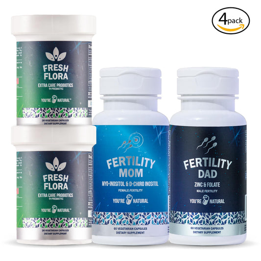 Vitaminas fertilidad parejas con probióticos para concepción