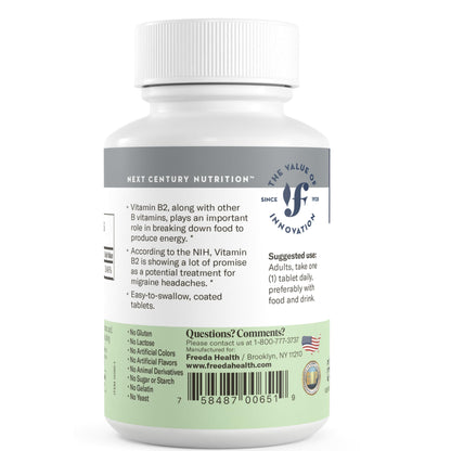 Vitaminas freeda riboflavina suplemento salud metabolismo