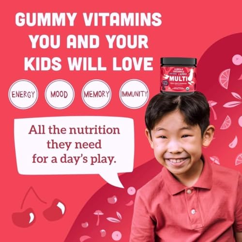Vitaminas de frutas Orgánicas Llama Naturals para niños