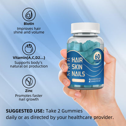 Vitaminas en gomitas para cabello, piel y uñas XUIZNEOW