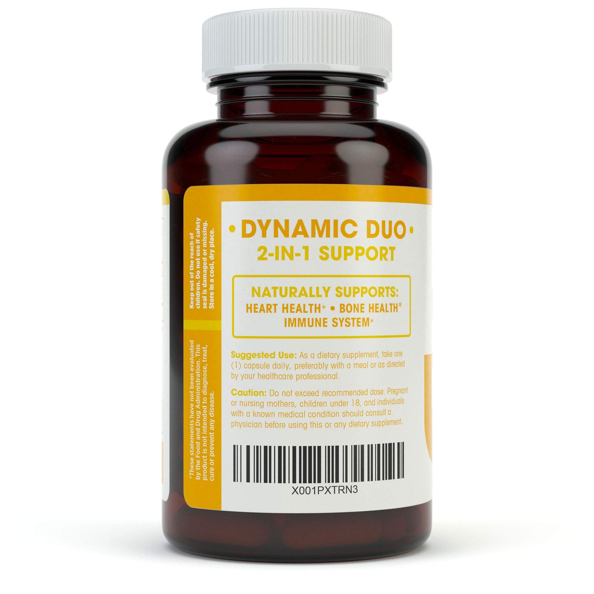 Vitaminas K2 MK7 con D3 para corazón y huesos sin gluten