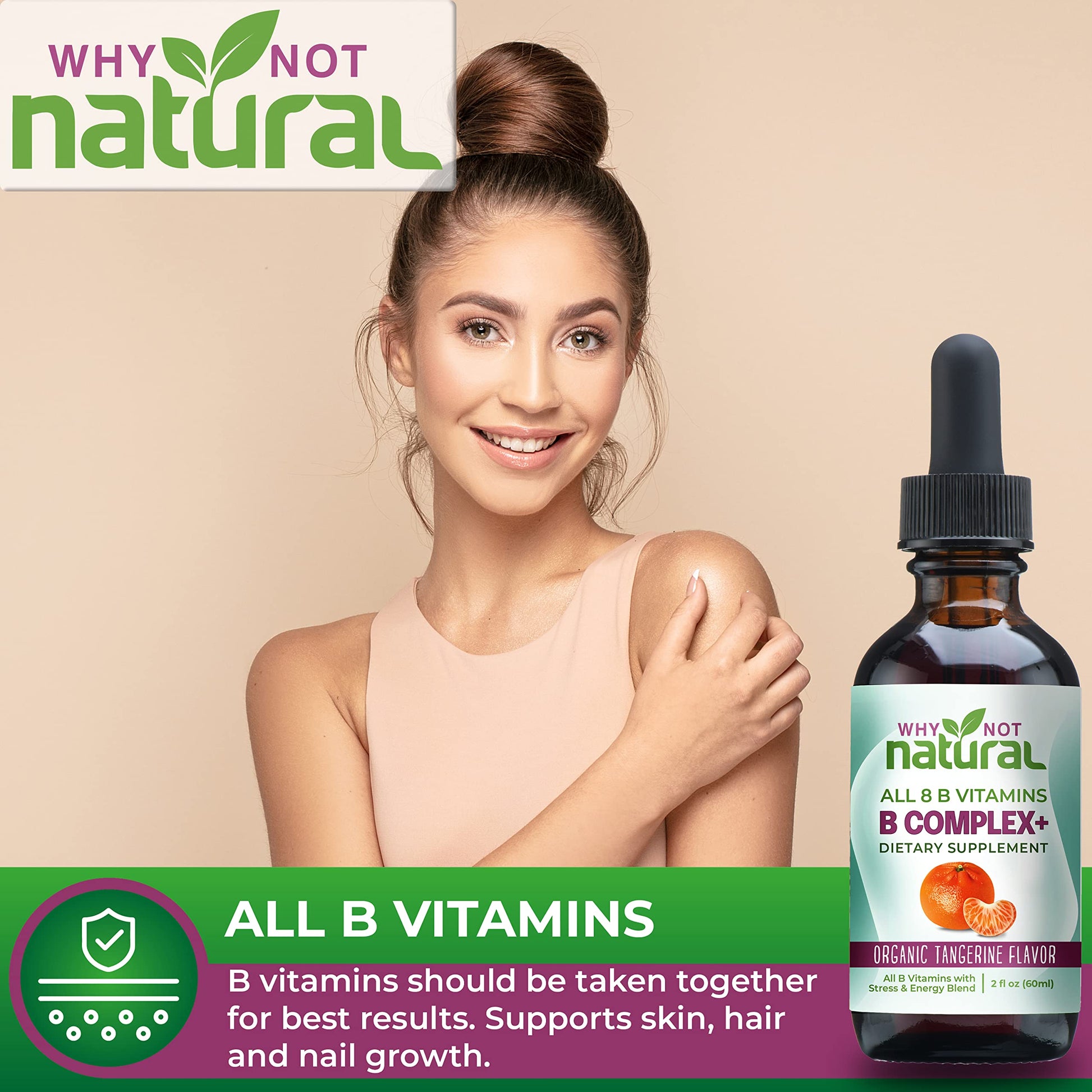 Vitaminas líquidas premium complejas Why Not Natural