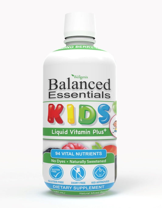 vitaminas líquidas wellgenix niños 16oz